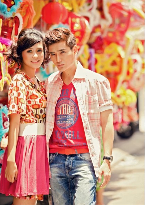 Nukan Trần v&agrave; Tuyết Nhi  xuống phố m&ugrave;a thu